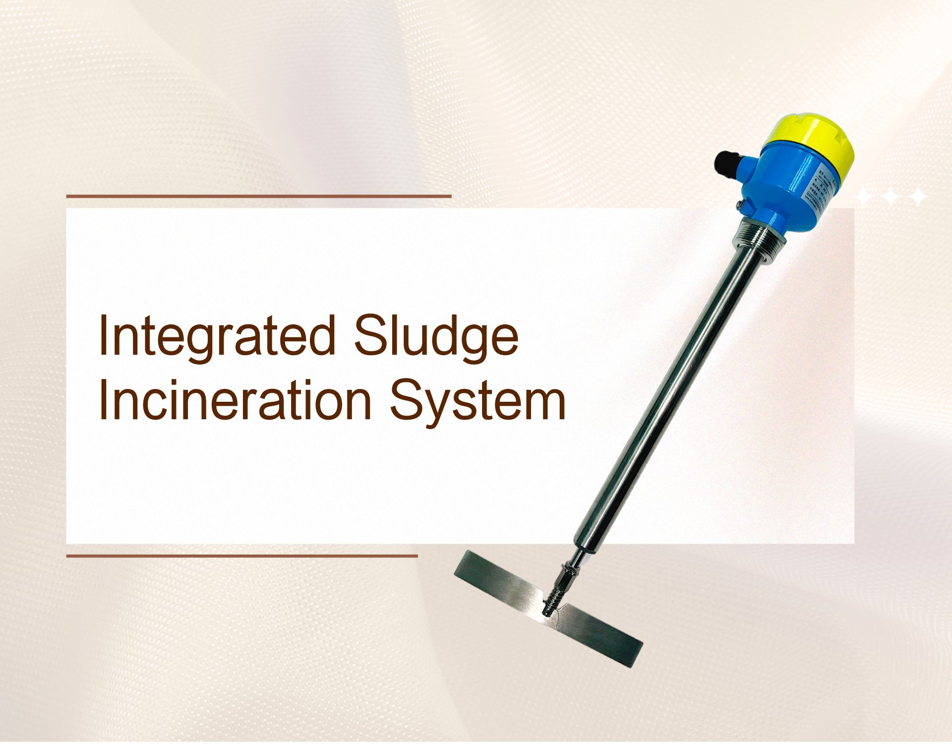 Rotary Paddle Switches Applied in Integrated Sludge Incineration System ...