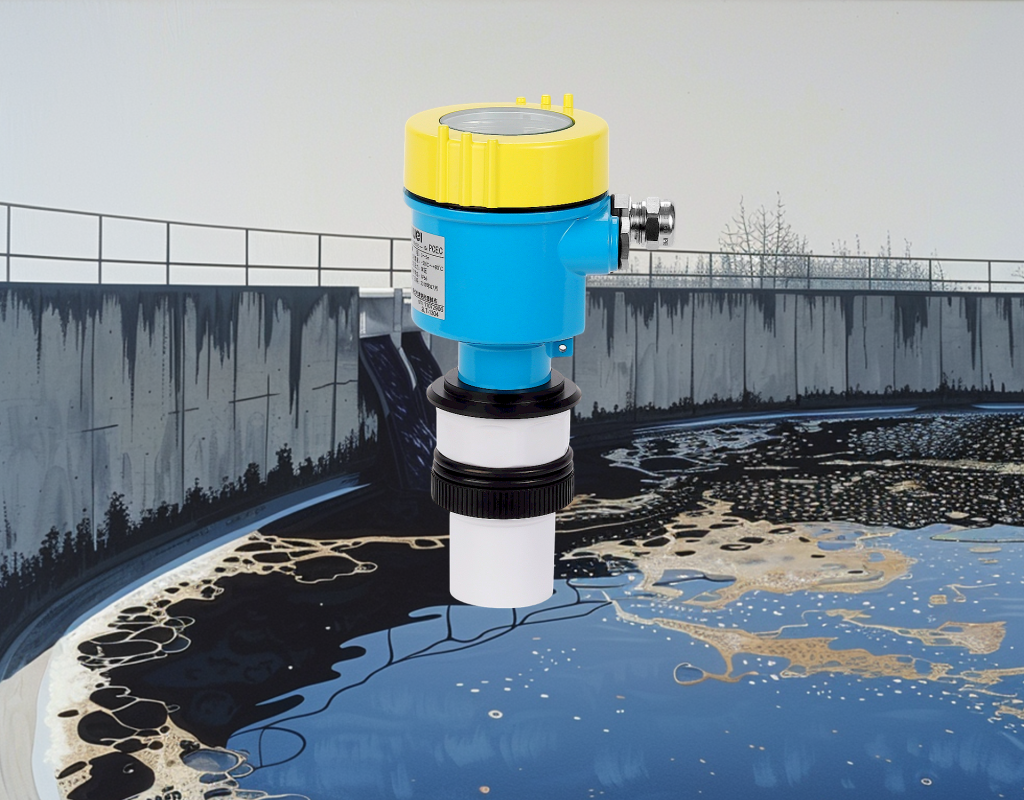 Application of Ultrasonic Level Transmitter for Level Measurement of Limestone Slurry