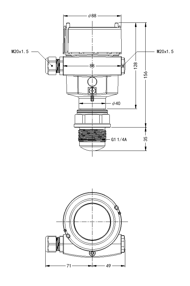 Rada-31 Radar Level eter