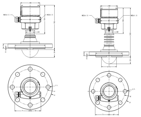 JWrada®-35 Radar Level Meter