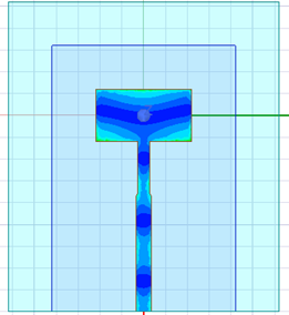 Simulated Electric Field Diagram of Microstrip Antenna Advanced Antenna & Coupler Design in Jiwei’s 80GHz Radar