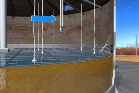 Vibronic Level Switch in Floating Roof Tanks: Jiwei’s 6-Meter Long Level Switch