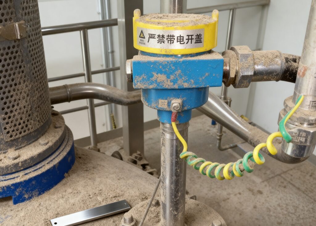 Reliable Level Detection in Wood Pellet Dryers