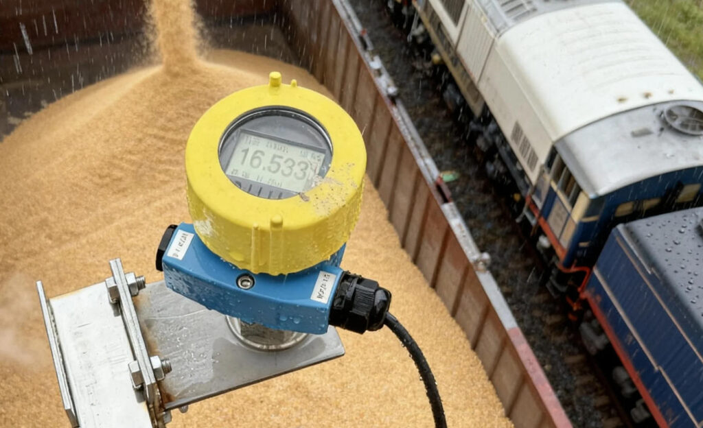 Radar Level Meters in Railway Grain Handling and Bulk Material Transport