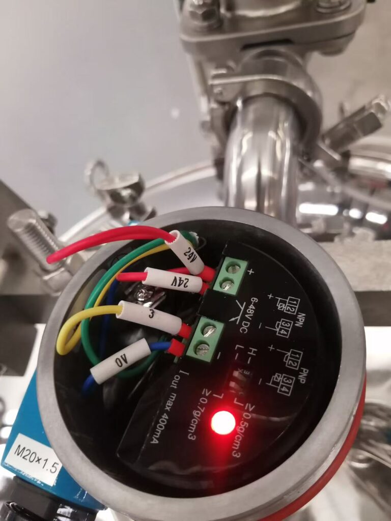 Commissioning and System Integration Testing Site for Level Switches Wastewater and Key Pipeline Level Control — Vibrating Fork Level Switch Application