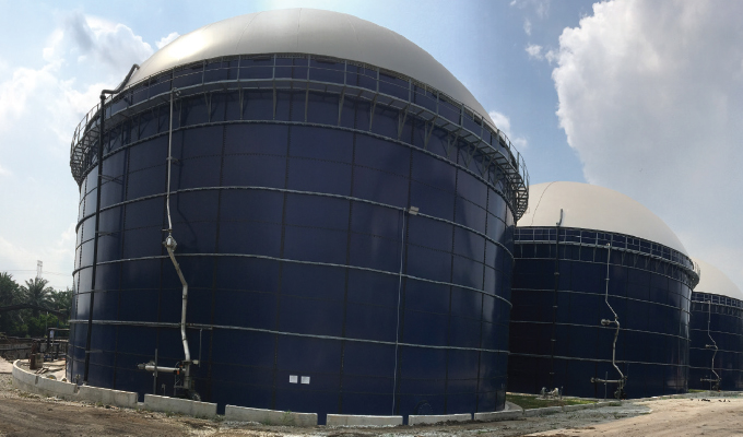 New Level Monitoring Solution for Biogas Slurry Tanks: Ring-11 Vibrating Fork Level Switch + JWrada® Radar Level Meter