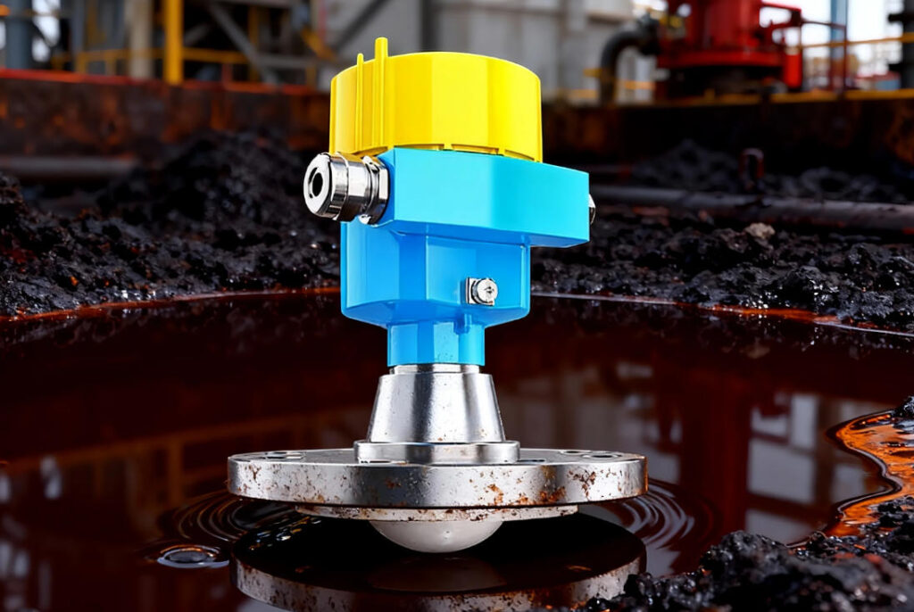 Application of Jiwei PRO Radar Level Transmitters in Heavy Oil Tank Level Measurement