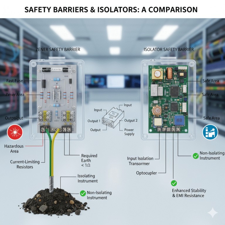 Safety Barrier vs. Signal Isolator: Dual Protection for Safety and Signal Stability in Industrial Automation