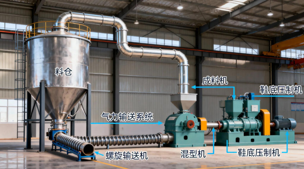 UGG Factory Feeding System: Jiwei Vibrating Rod Level Switch Application