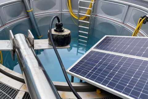 JWrada® 2X Series Low Power Radar Level Transmitter with Solar Support