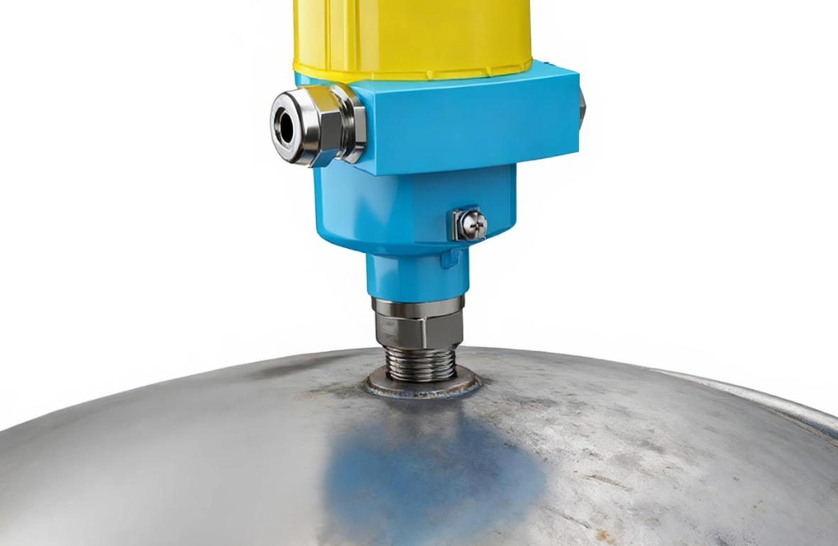 Compact Radar Level Transmitter for Tight Installation Space