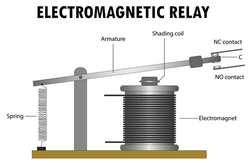 Why Are Relays Essential in Automation Systems? Principles, Types, and Applications