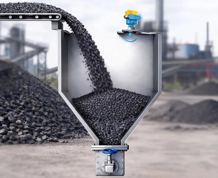 High-Precision Silo Level Measurement with Jiwei Radar Level Meters and Vibrating Rod Switches