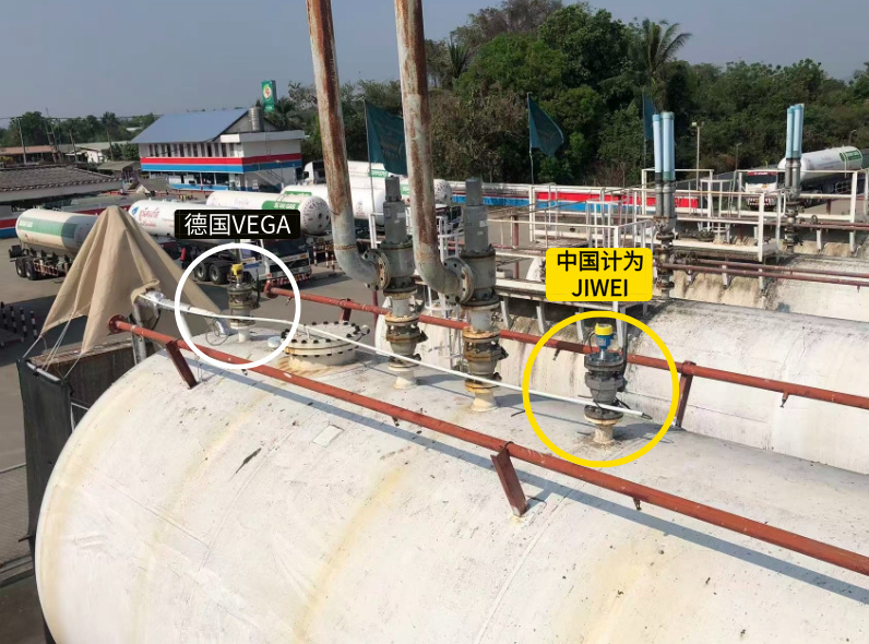VEGA Radar Level Transmitter Alternative: JWrada Radar Level Transmitter Successfully Applied in LPG Storage Tank