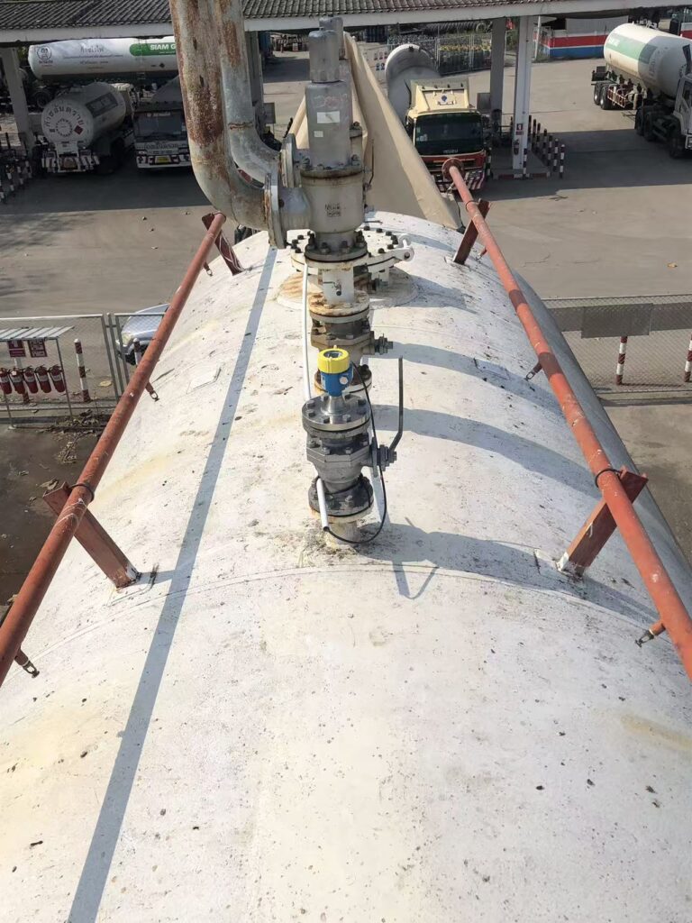 VEGA Radar Level Transmitter Alternative: JWrada Radar Level Transmitter Successfully Applied in LPG Storage Tank