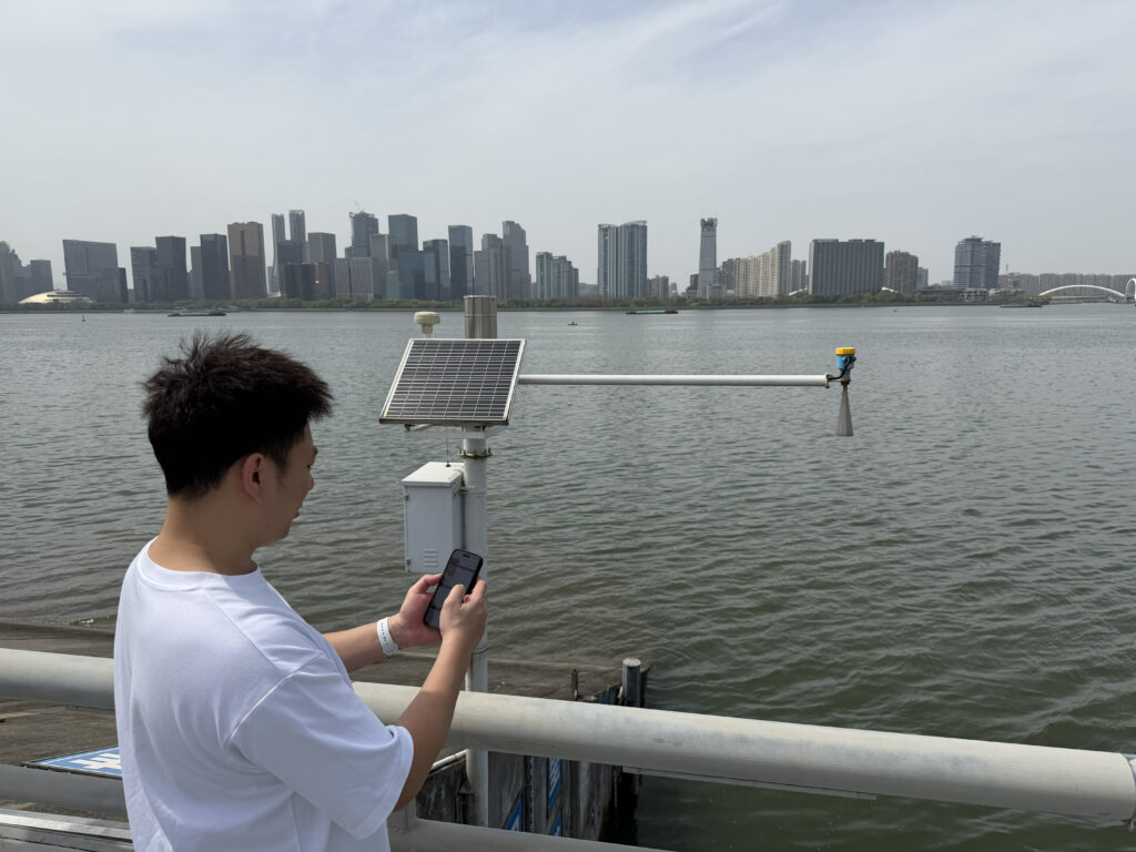 Case Study: JWrada® 80GHz Radar Level Meter for Riverside Water Level Monitoring