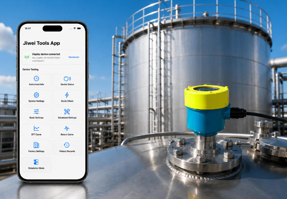 JWrada® PRO Radar Level Transmitters Successfully Applied in High-Dust Powder Loading Systems