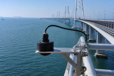 Jiwei MINI Radar Level Transmitters Deployed for Sea Water Monitoring at the Hong Kong–Zhuhai–Macau Bridge