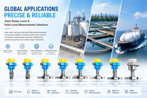 Jiwei Radar Level Meters and Industrial Radar Level Transmitters: The Preferred Solution for Global Landmark Projects
