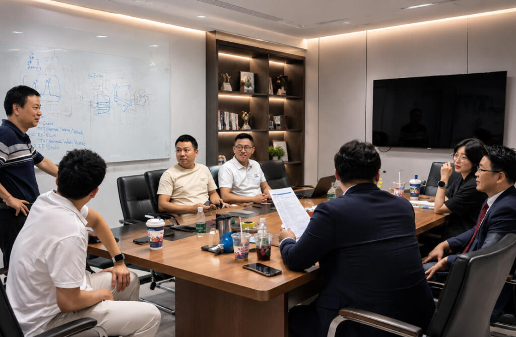 Korean and Japanese Customers Visit Shenzhen Jiwei for Level Measurement Solutions