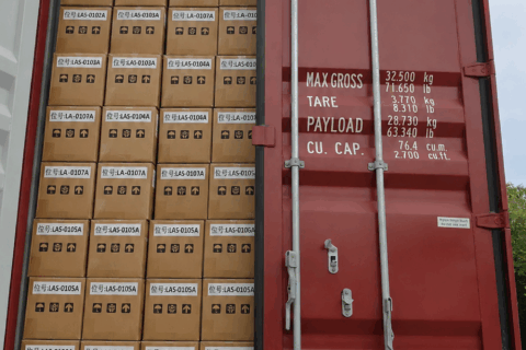 Full-Container Shipment of Ring-11 Level Switch to China Site of International Project