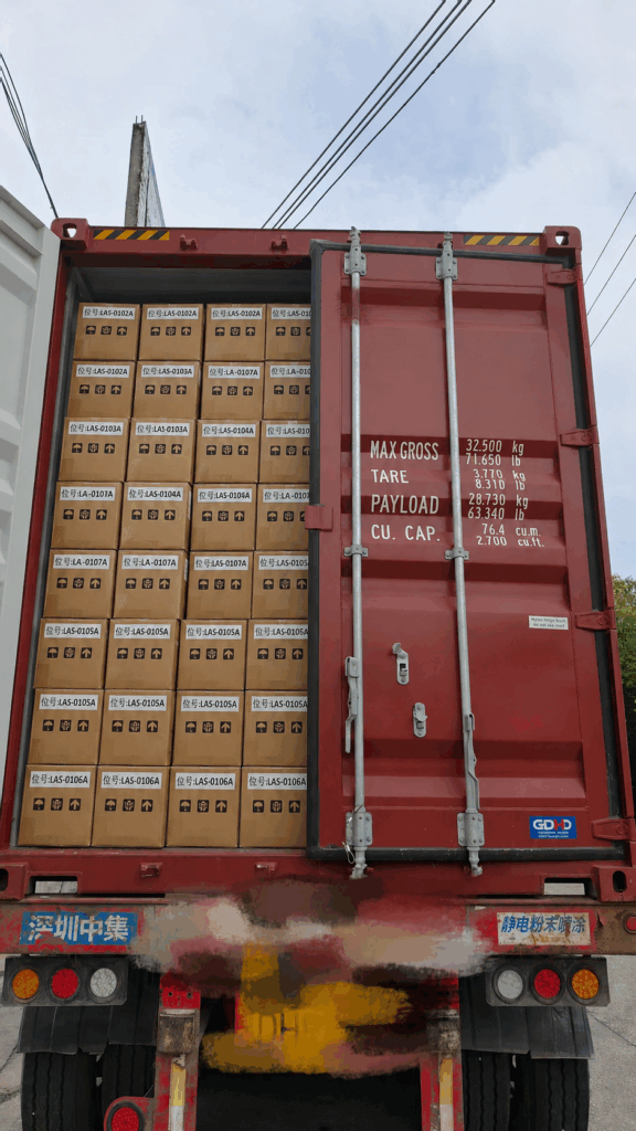 Full-Container Shipment of Ring-11 Level Switch to China Site of International Project