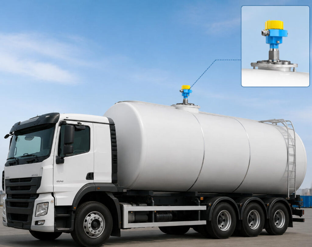 UAE Oil Transport Truck Project – Jiwei JWrada® Radar Level Transmitters