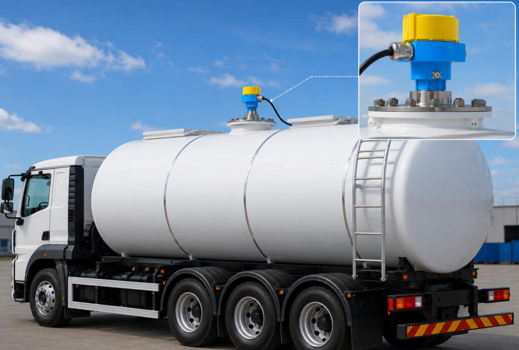 UAE Oil Transport Truck Project – Jiwei JWrada® Radar Level Transmitters