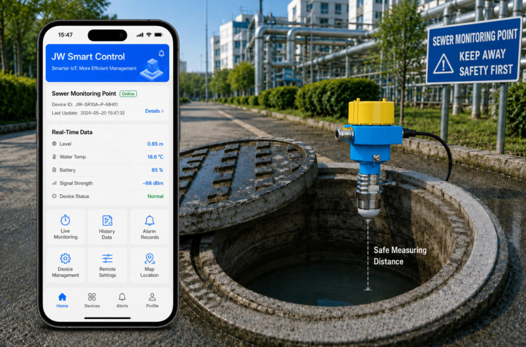 Radar Level Technology in Urban Flood Monitoring