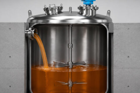 JWrada® 80GHz Radar Level Transmitter in Oil-Water Separation and Stirred Reactor Applications