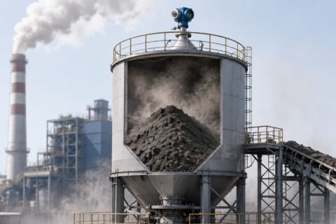 Thermal Power Plant Slag and Ash Level Detection: How to Combine Radar Level Meters and Vibrating Rod Level Switches for Selection