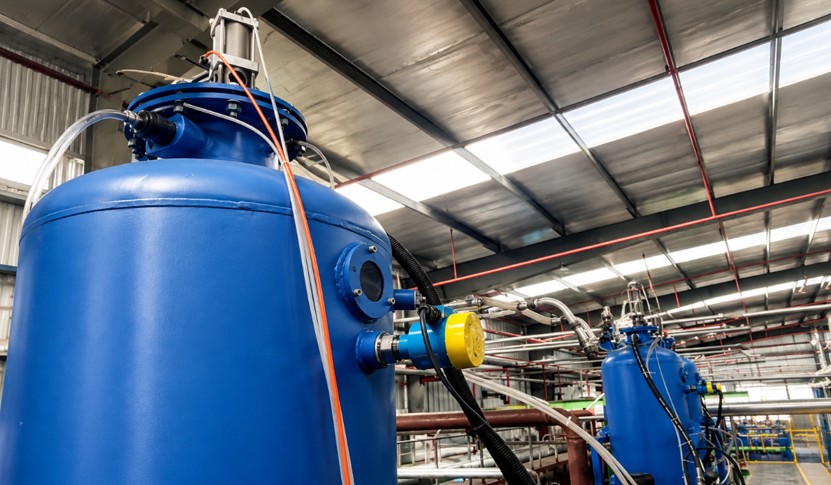 Jiwei Automation tuning fork level switch in pre-expanders Why aren't all tuning fork level switches suitable for foam pellets?